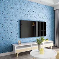 Self adhesive wallpaper