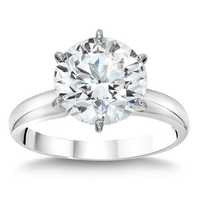 Solitaire diamond rings