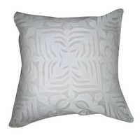 Applique pillow cover