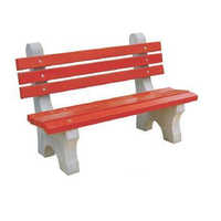 Concrete bench