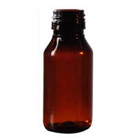 Plastic syrup bottle