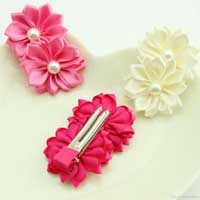 Flower hair clip