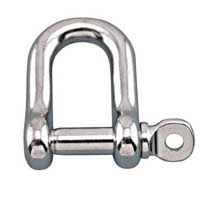 Stainless steel d shackle