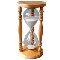 Wooden sand timer