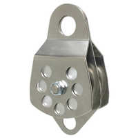 Double sheave pulley