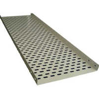 Powder coated cable trays