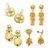 Gold Fancy Earring