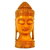Wooden Buddha Head