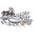 Stainless Steel Dinner Set