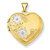 Gold Polished Locket