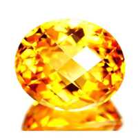 Golden topaz