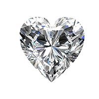 Heart shaped diamond