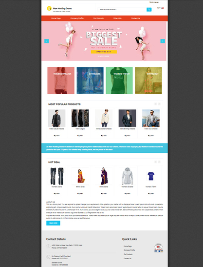 Catalog Demo Page