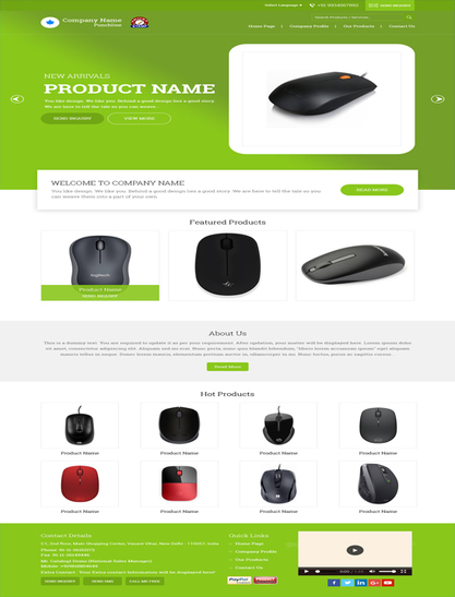 Catalog Demo Page