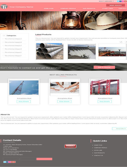 Catalog Demo Page