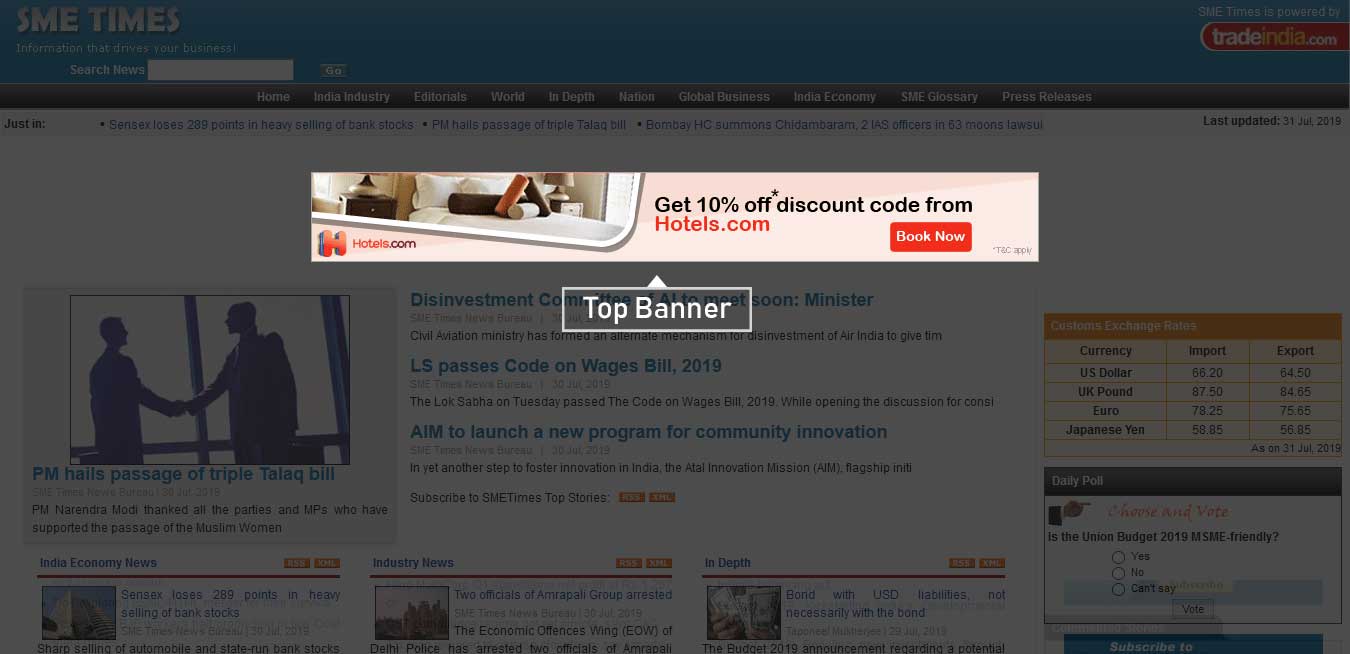 728 x 90 Pixels 8 Kb One Month view Screen Shot INR 59,000.00 / USD. 1071