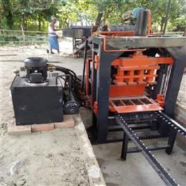 04 Semi Automatic Fly Ash Cement Brick Making Machine