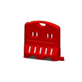 1 M Super Star Road Safety Barricade - Color: Red