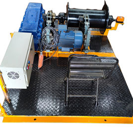 1 Ton Capacity Winch In Ahmedabad Inovic Crm Engineering, Power Source: ELECTRIC