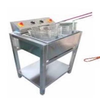 10 Kg Deep Fryer Size 23X12X17 Inch - Stainless Steel, Thermostat Control | Large Capacity, Durable Design, Easy Cleaning
