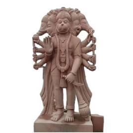 11 Feet Panch Mukhi Hanuman Ji Sand Stone 2