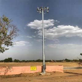 12 Meter High Mast Pole In Bharatpur Bharat Power Project, PCD: 560x20