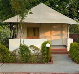 12 X 24 White Swiss Cottage Resort Tent For Resorts In Jaipur Pritrushi Engineers, Shape: 12 x 24