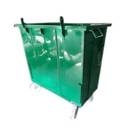 120 Litre Mild Steel Garbage Bin, Material: Mild Steel