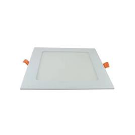 12W Square Slimfit Panel Led Light, Shape: Square