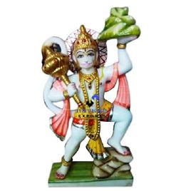 15 Feet Marble Hanuman Statue Usage/Application: Temple