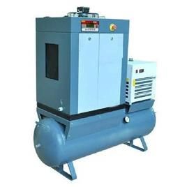 15 Hp Tank Mounted Screw Air Compressor