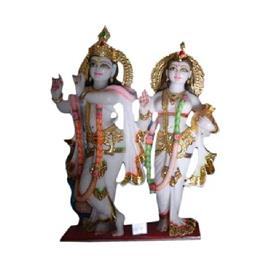 2 Feet Feet Radha Krishna Statue Size: 2 Feet