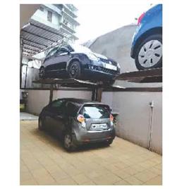 2 Level Car Parking Lift, Locking System: Automatic Lock