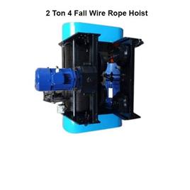 2 Ton 2 Fall Electrical Wire Rope Hoist