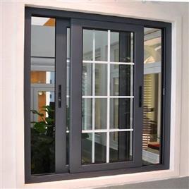 2 Track Aluminium Sliding Window 3, Shape: Rectangle