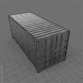 20 Ft Gp Shipping Container, Color: White, Depends on availability