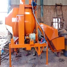 20 Hp Reversible Mini Mobile Batching Machine, Wheels: 4