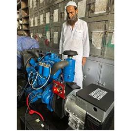 20 Kva Mahindra Open Diesel Generator Set, Phase: Single Phase