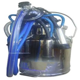 20 Liter Milking Bucket Assembly, Material: Stainless Steel