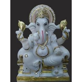 25 Feet Marble Ganesh Statues