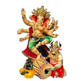 25 Feet Marble Ganesha Statue, Usage/Application: Temple