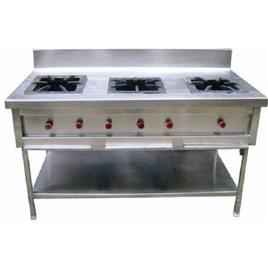 3 Burner Commercial Gas Stove 3