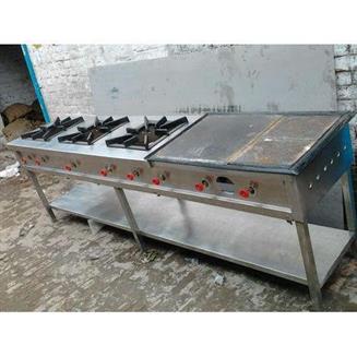 3 Burner Commercial Gas Stove