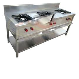 3 Burner Indian Cooking Range