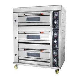 3 Deck 6 Tray Gas Oven