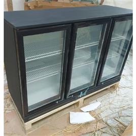 3 Door Back Bar Refrigerator