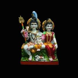 3 Feet Marble Shiv Parivar Statue 2