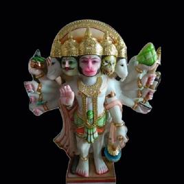 3 Feet Panchmukhi Hanuman Statue, Height: 3 Feet