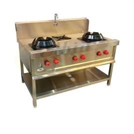 3 Stainless Steel Chinese Cooking Range