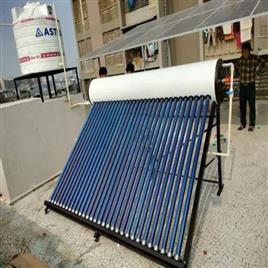 300 Lpd Etc Solar Water Heater In Ahmedabad Evergreen Renewable Technologies